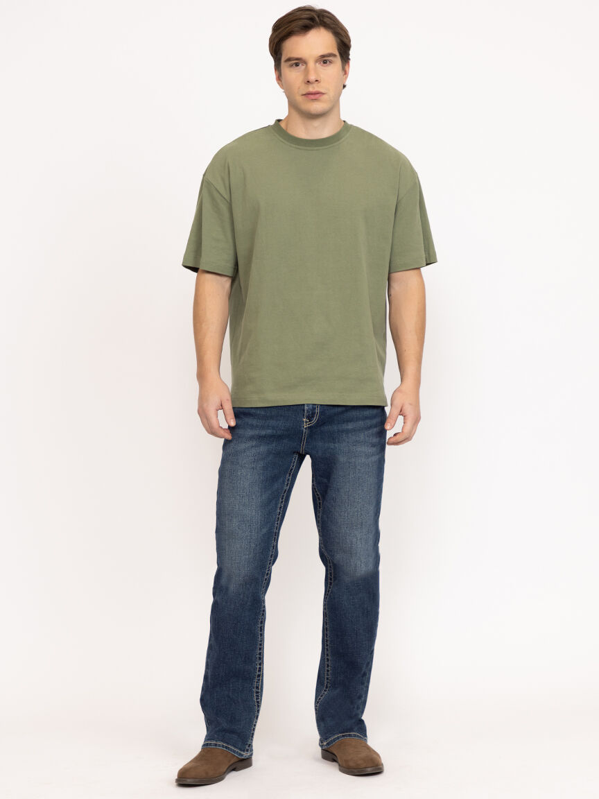 Men's Medium Blue Classic Boot Jeans