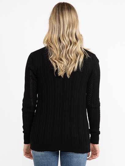 Women's Pointelle Cardigan Women's Pointelle Cardigan