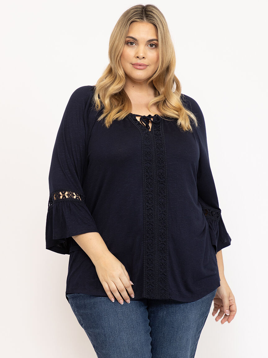 Women's Bell Sleeve Top