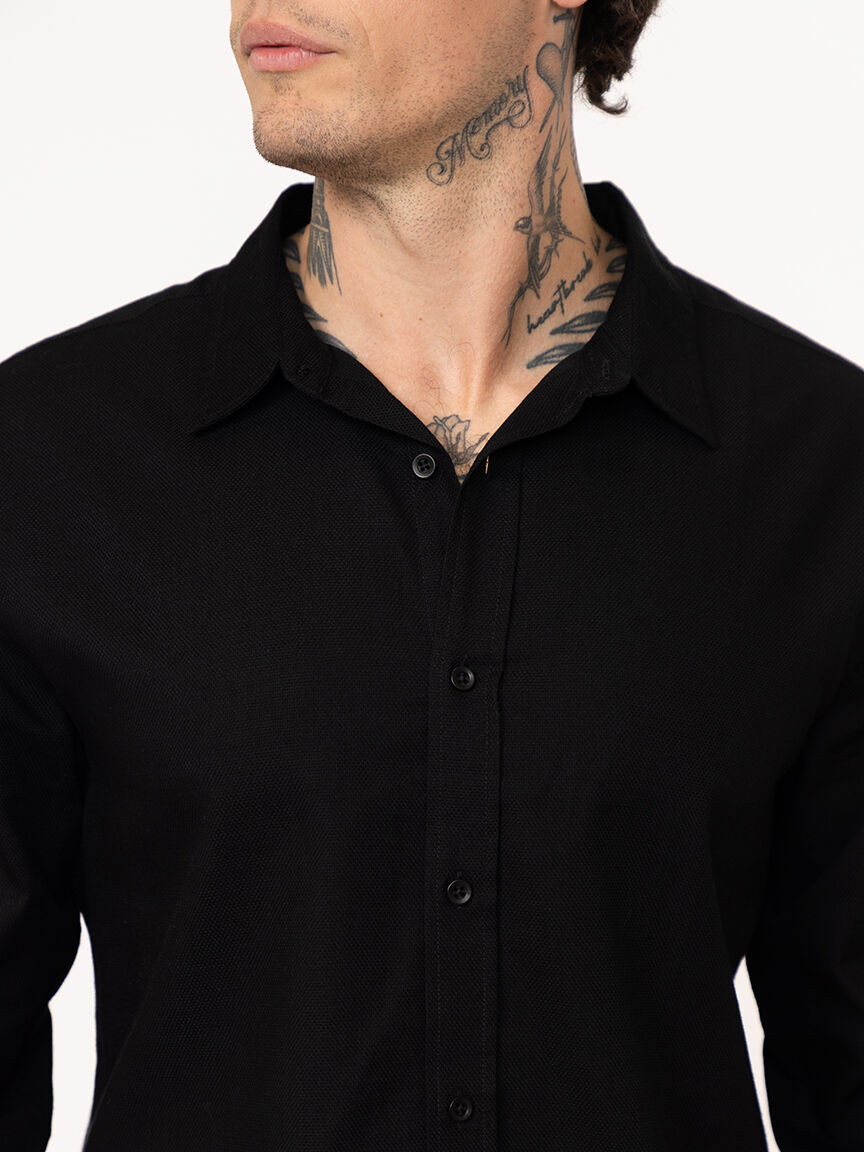 Men's Textured Shirt