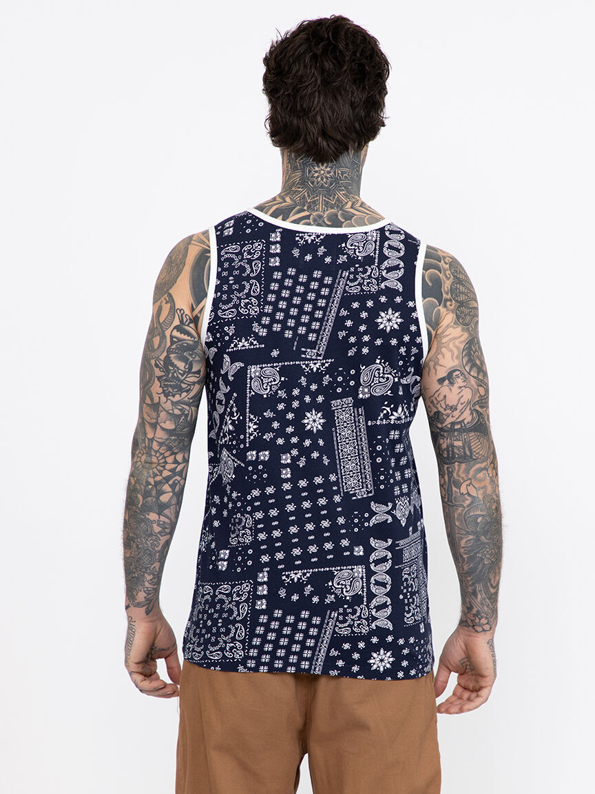 Men's Bandana Tank