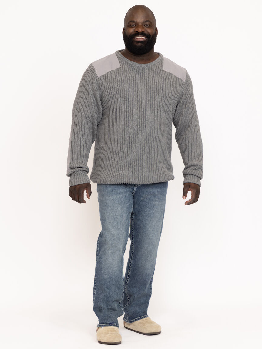 Men's Rib Knit Sweater