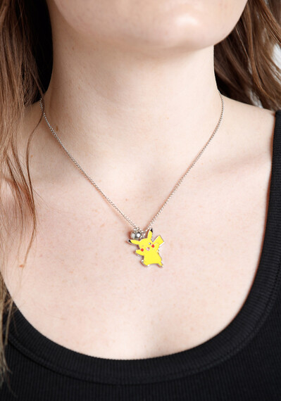 Pikachu & Eevee BFF Necklace Set Image 1