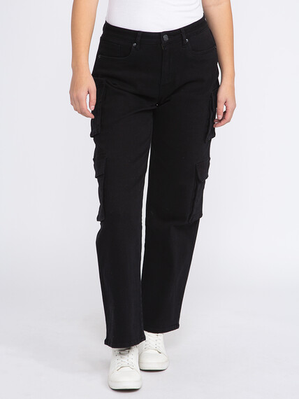 Women's Stretch Twill 90's Loose Cargo Pant Image 2