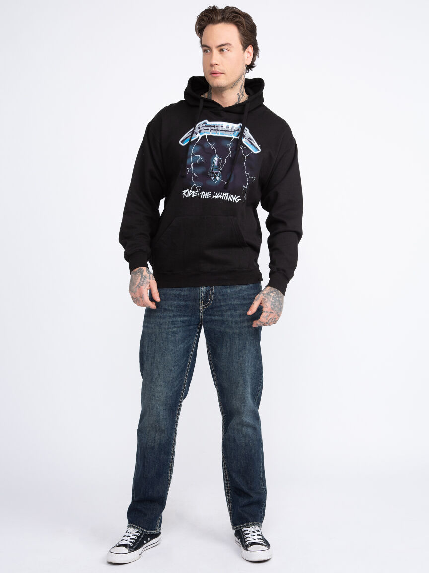 Men s Metallica Ride the Lightning Hoodie Warehouse One