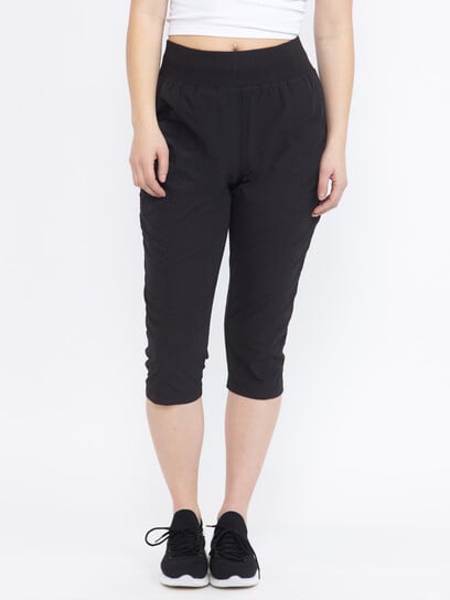 Women's Ruched Hybrid Capri Women's Ruched Hybrid Capri