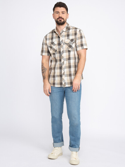 Men's Plaid Shirt Image 2