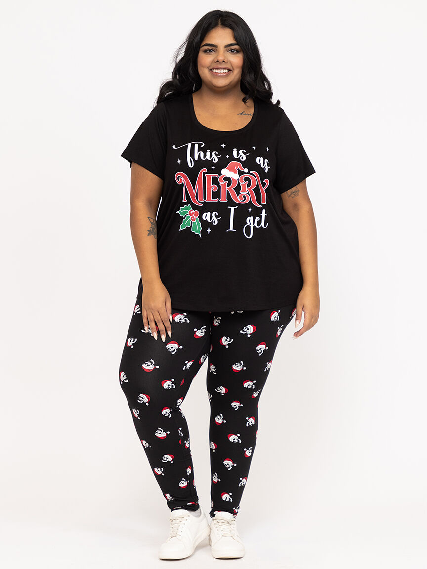 Women's As Merry As I Get Scoop Neck Tee