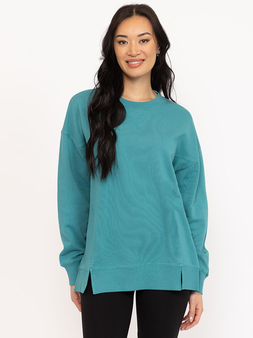 Women's Washed Sweatshirt