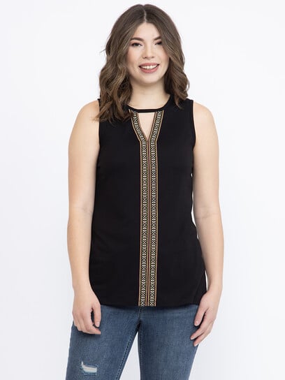 Women's Geo Keyhole Tank Women's Geo Keyhole Tank