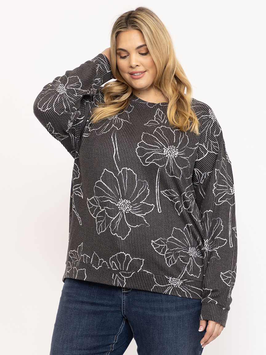 Women's Floral Print Top