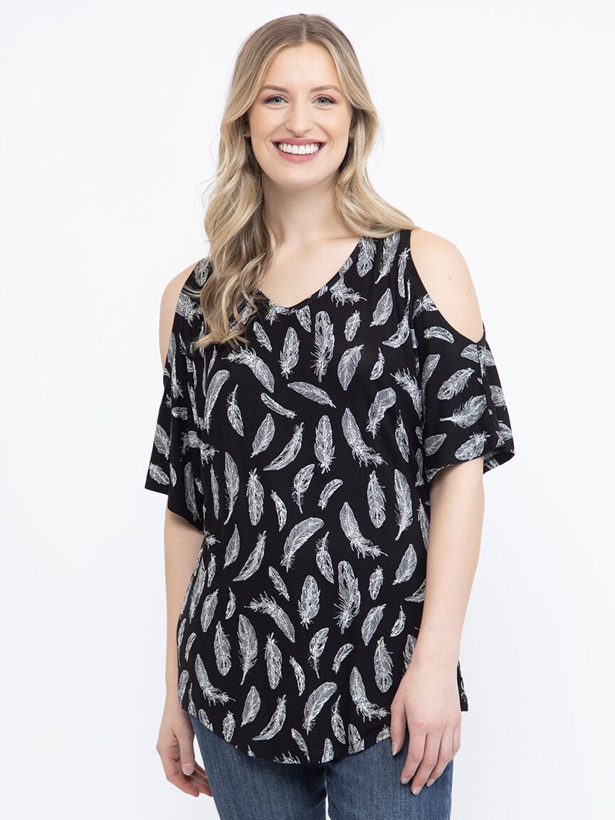 Women's Cold Shoulder Top