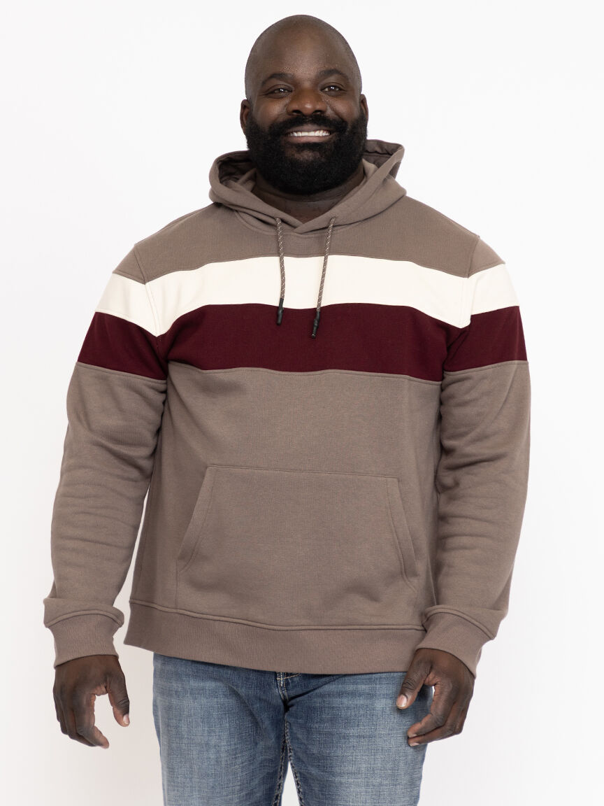 Men's Colourblock Hoodie
