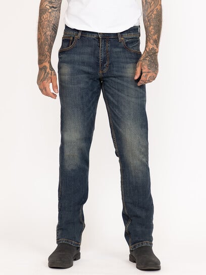 Men's Retro Bozeman Slim Straight Jeans Men's Retro Bozeman Slim Straight Jeans