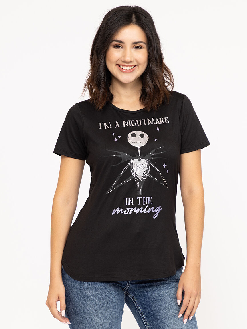 Women's Nightmare Before Christmas Sleep Tee