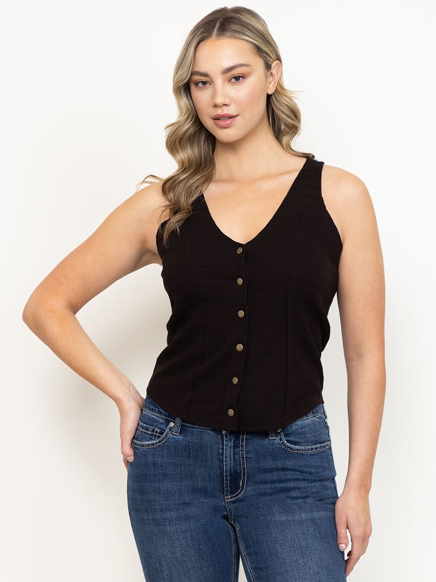 Women's Snap Front Vest