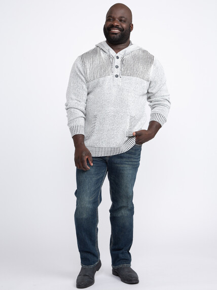 Men's Henley Kanga Popover Sweater Image 3