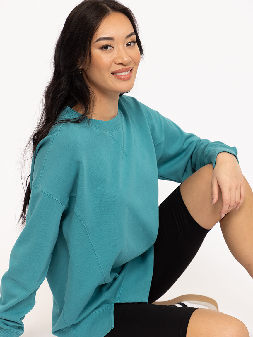 Women's Washed Sweatshirt