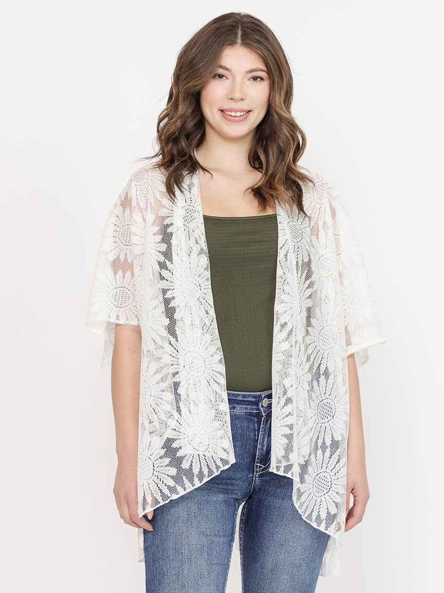 Women's Daisy Lace Wrap