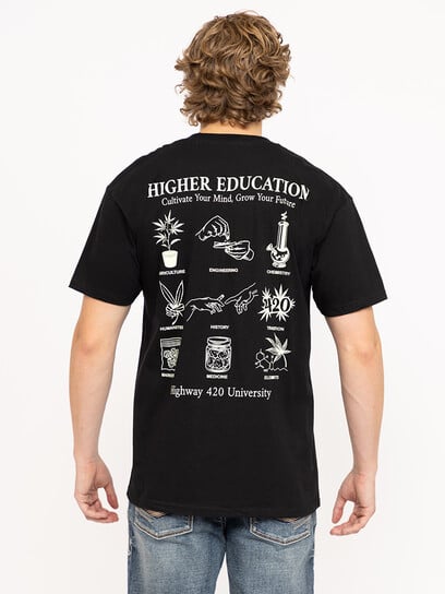 Men's Highway 420 Higher Education Tee Men's Highway 420 Higher Education Tee