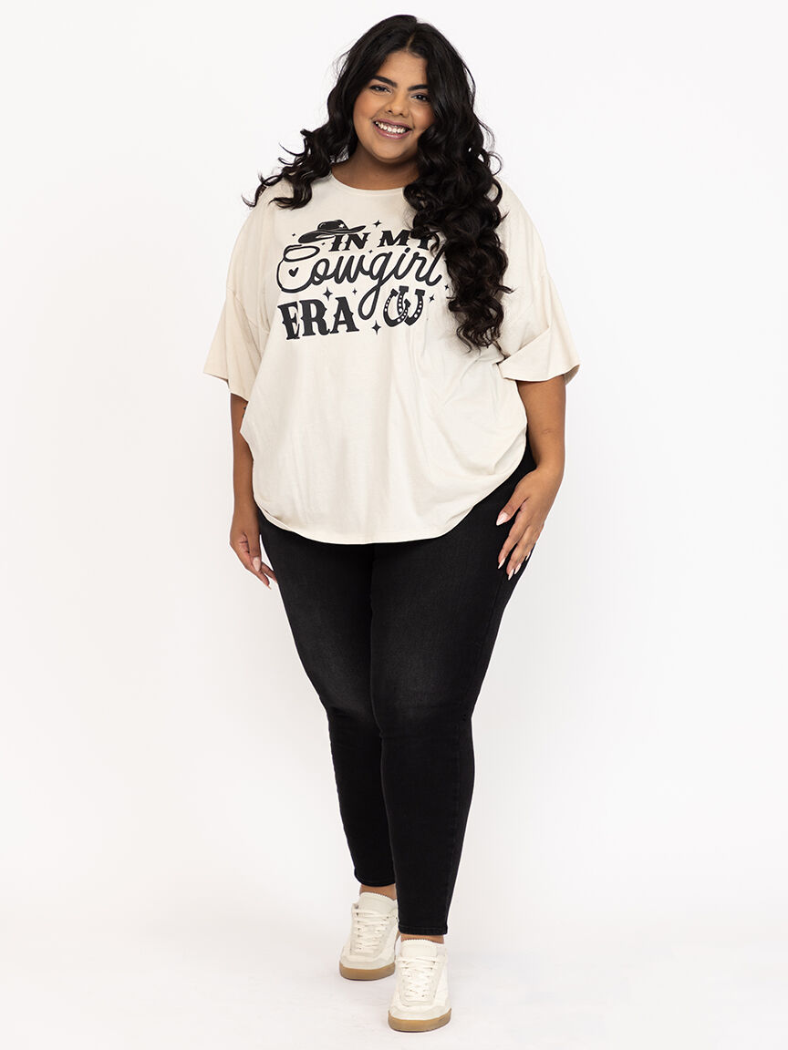 Women's Cowgirl Era Oversized Tee