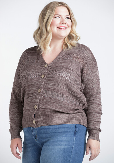 Women's Button Front Cardigan Image 1