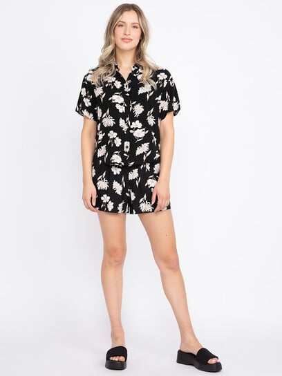 Women's Floral Resort Shirt Women's Floral Resort Shirt