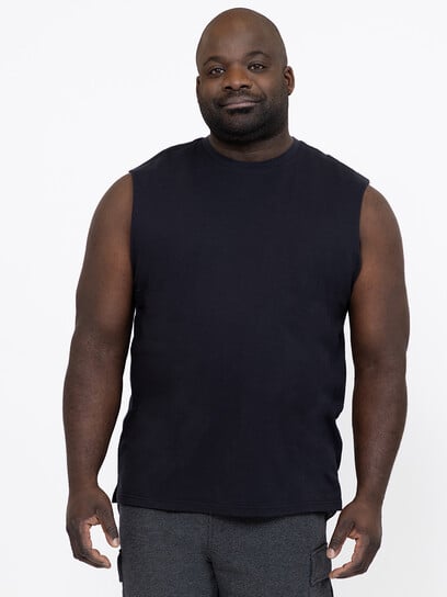 Men's Solid Sleeveless Tank Men's Solid Sleeveless Tank
