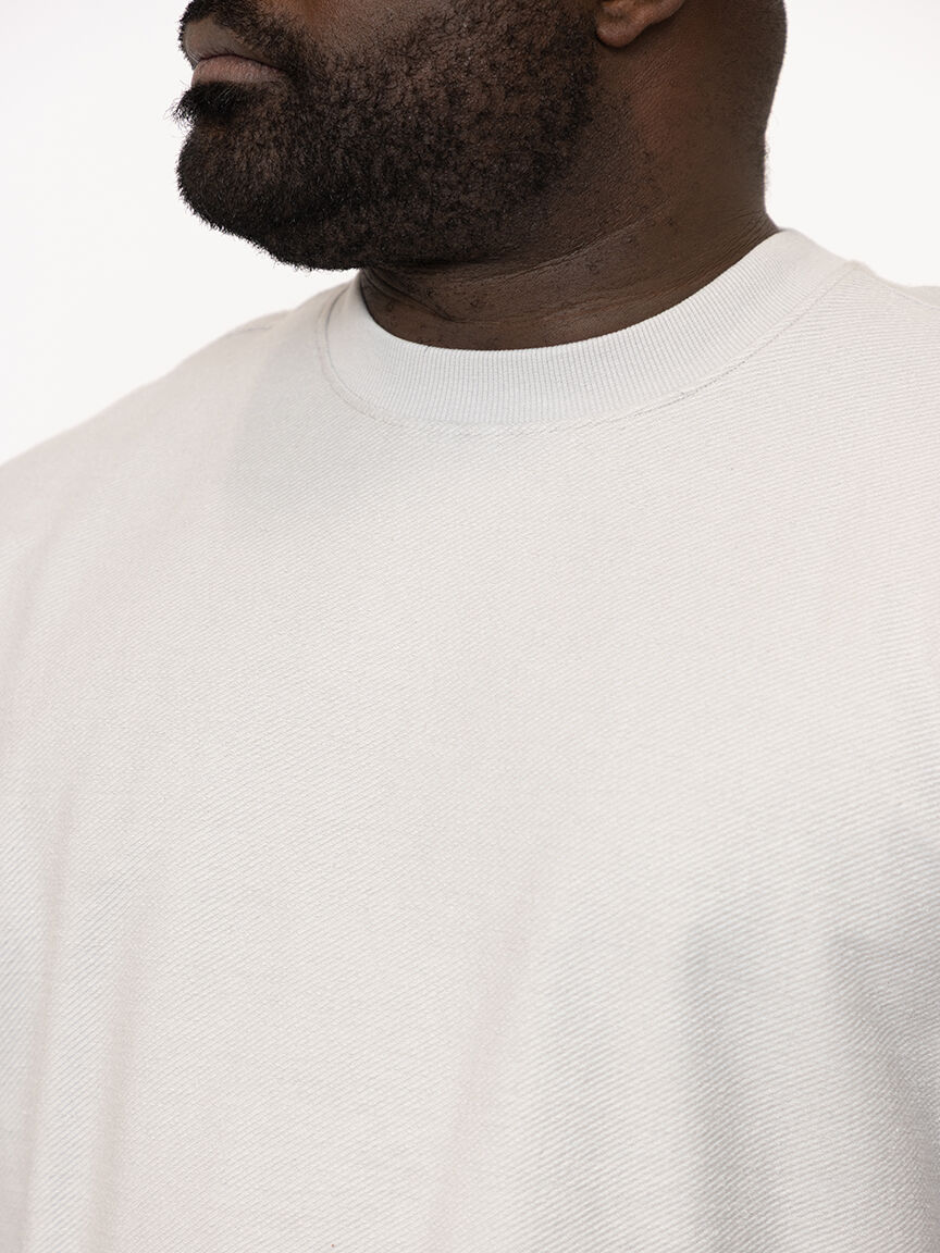 Men's Textured Boxy Tee