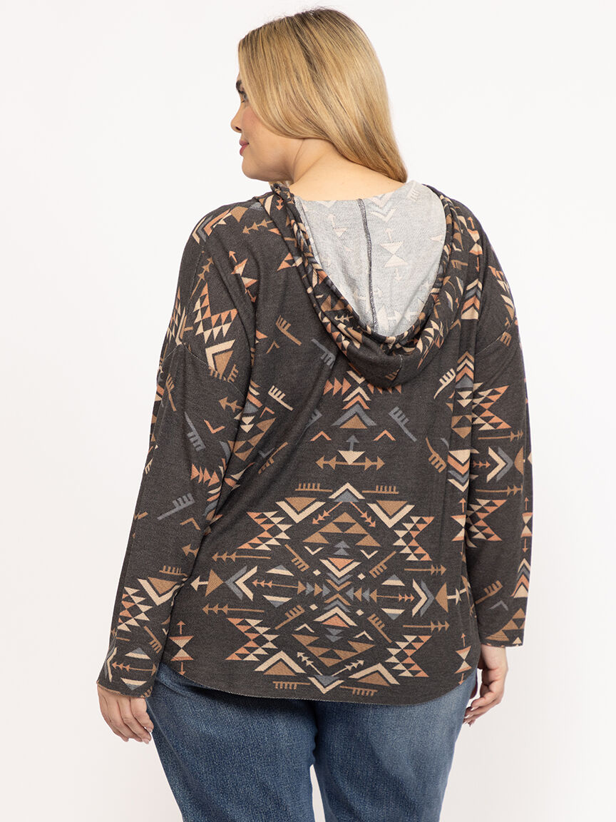 Women's Geo Hacci Hoodie