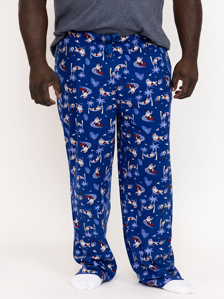 Men's Surfing Santa Pants
