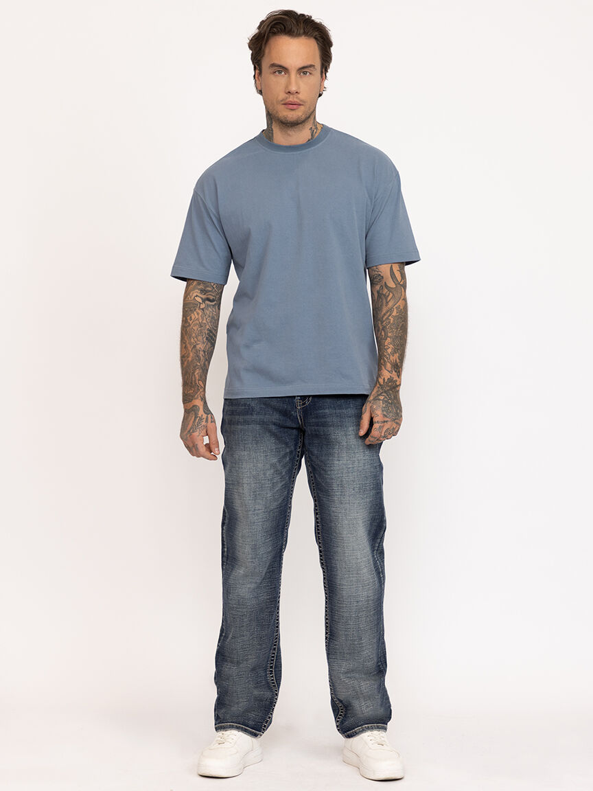 Men's Vintage Relaxed Straight Jeans