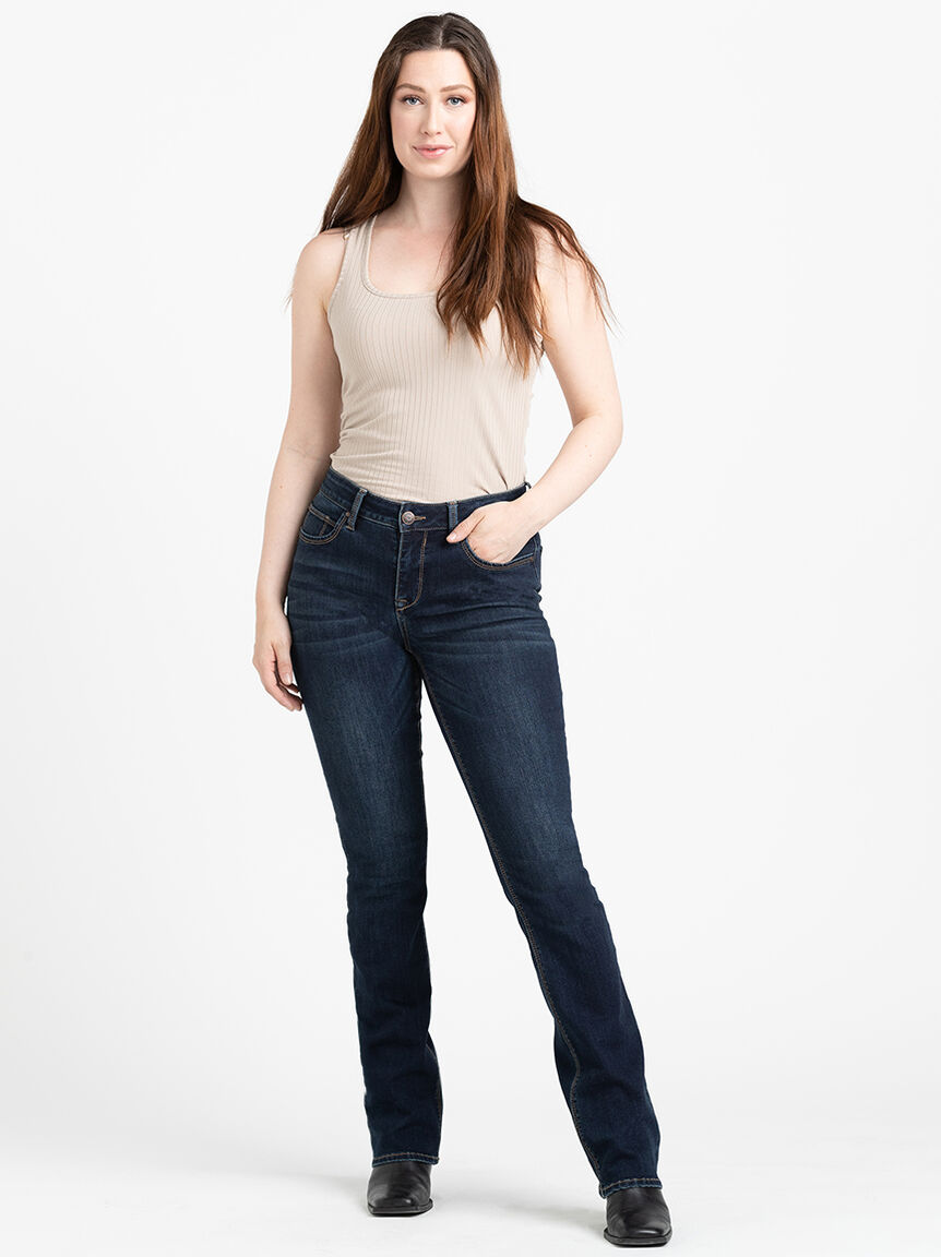 I've got a small waist and big hips & can never find jeans…I've finally got  the best pair - they're cheap and flattering