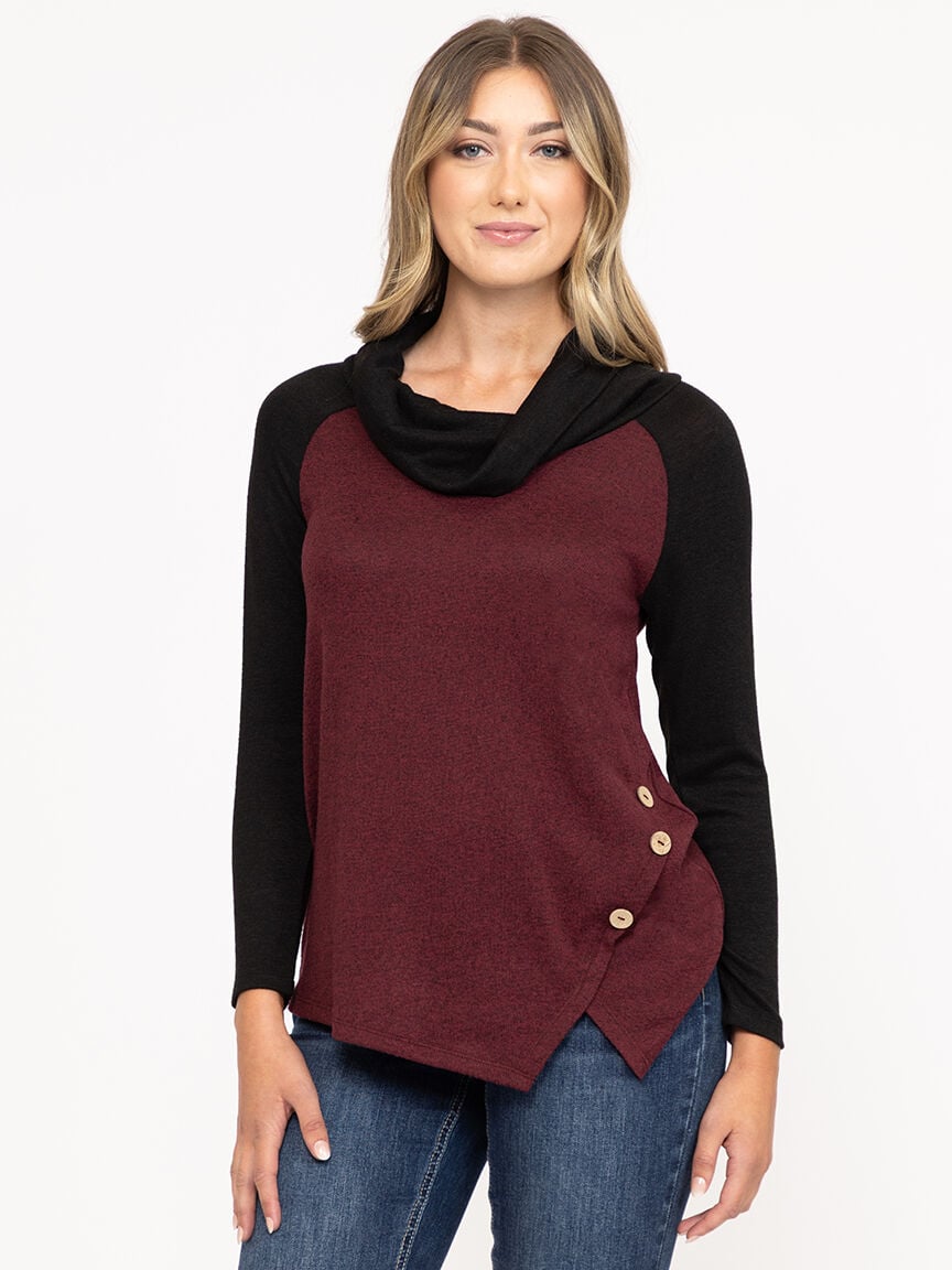 Women's Cowl Neck Tunic