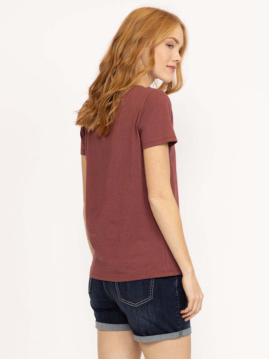 Women's Relaxed Crew Neck Tee