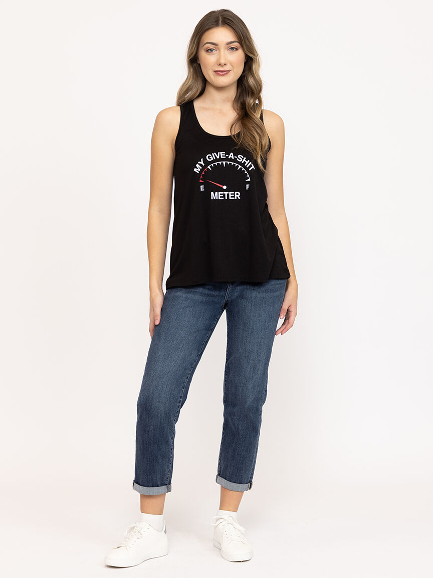 Women's Give-A-Shit Meter Tank