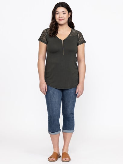 Women's Half Zip Top Women's Half Zip Top