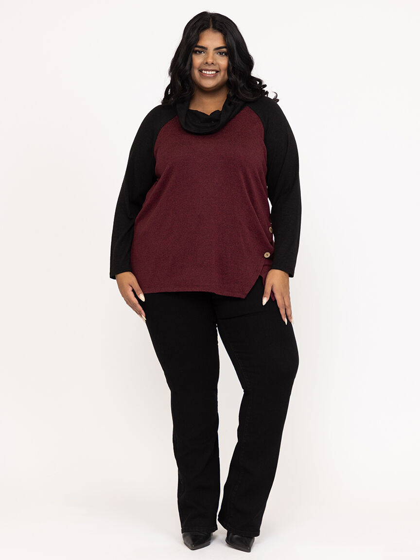 Women's Cowl Neck Tunic