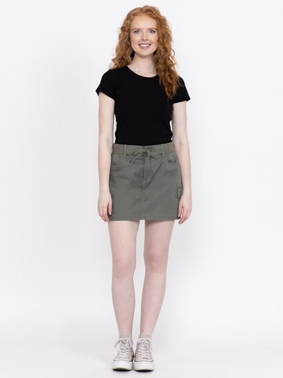 Women's Ribbed Crew Neck Tee Women's Ribbed Crew Neck Tee