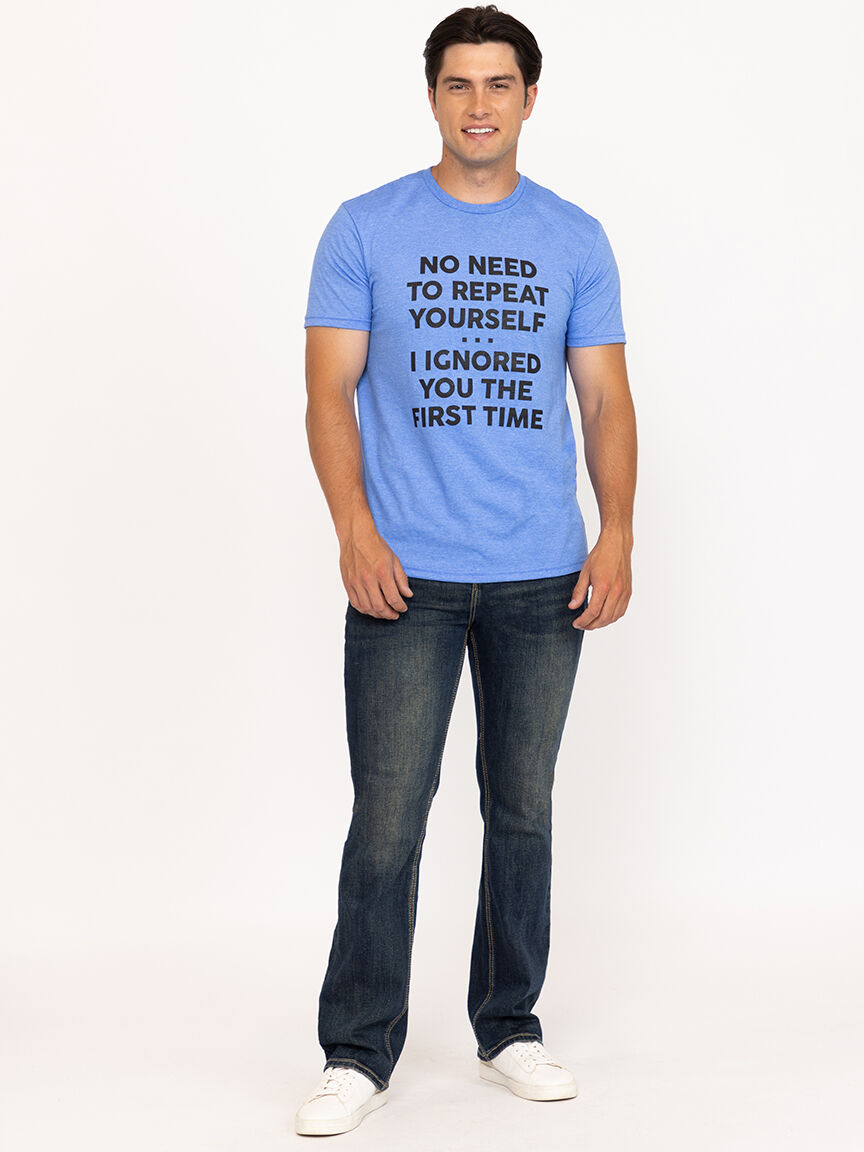 Men's No Need to Repeat Tee