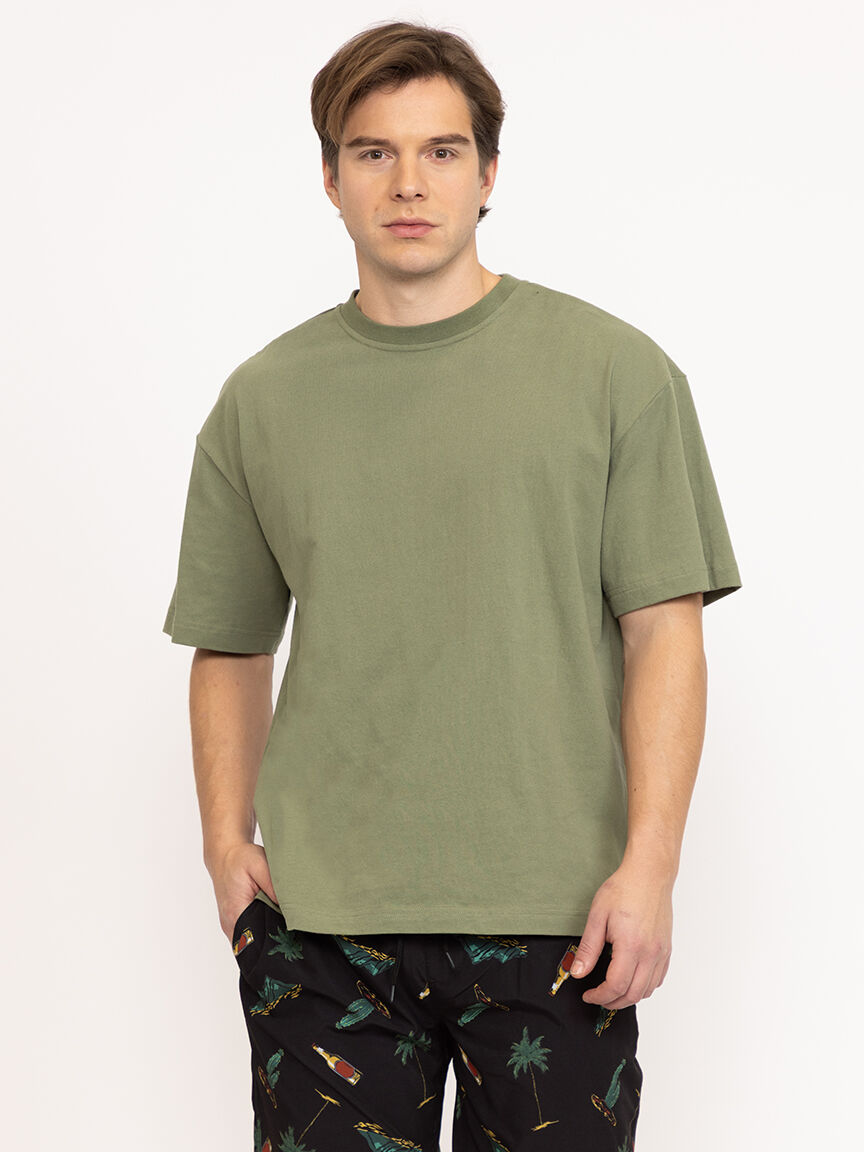 Men's Boxy Crew Tee