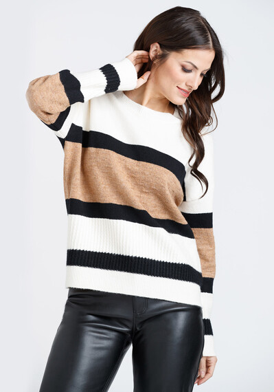 Women's Stripe Sweater Image 2