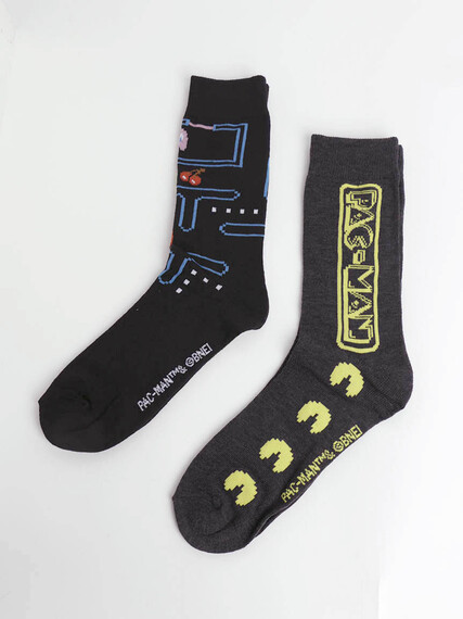 Men's Pacman Crew Socks Image 2