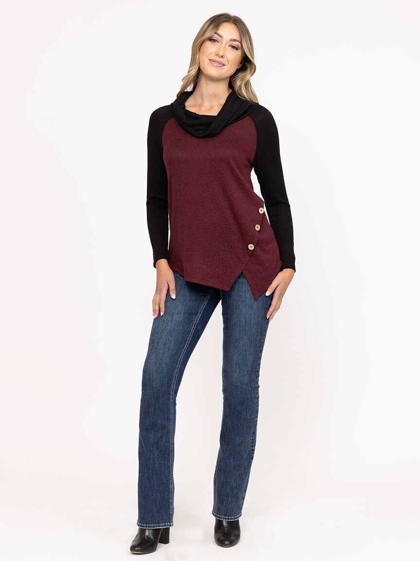 Women's Cowl Neck Tunic