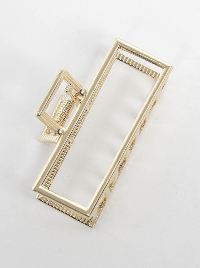 Women's Gold Metal Claw Clip