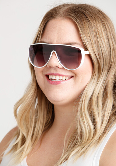 Women's Ombre Lens Aviator Sunglasses