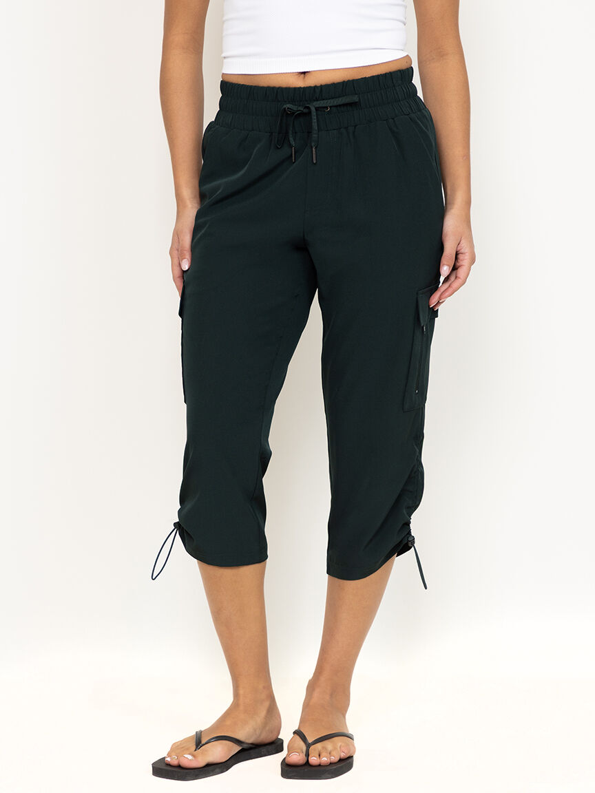 Women's Hybrid Cargo Capri