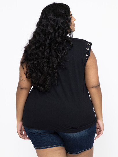 Women's Grommet Muscle Tee Women's Grommet Muscle Tee