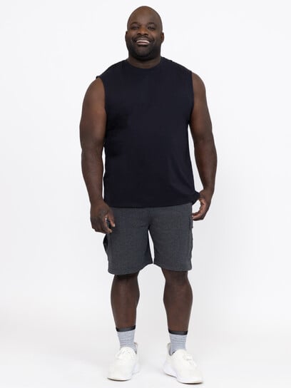 Men's Solid Sleeveless Tank Men's Solid Sleeveless Tank