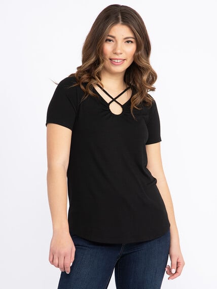 Women's Strappy Tee Image 2